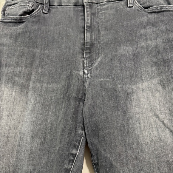 Frank & Eileen 31 Sligo Gray Wash Skinny Jeans ~ High Waist Raw Hem - Picture 4 of 10